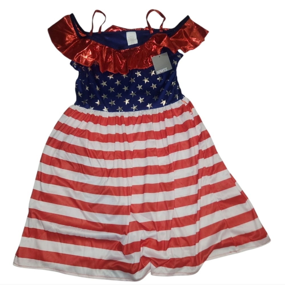 JULY 4TH INDEPENDENCE DAY Target Spritz Flag Dress